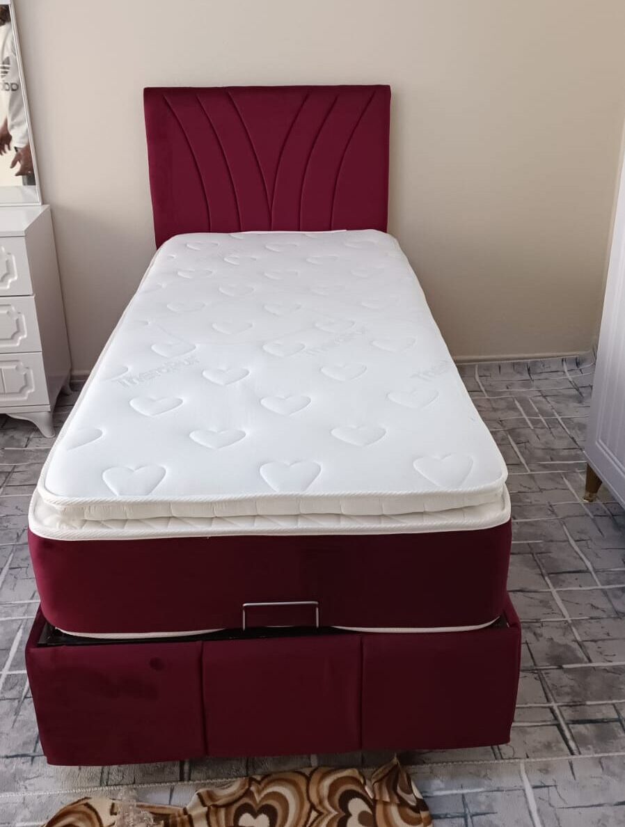 Lale tek kişilik baza seti 90×190