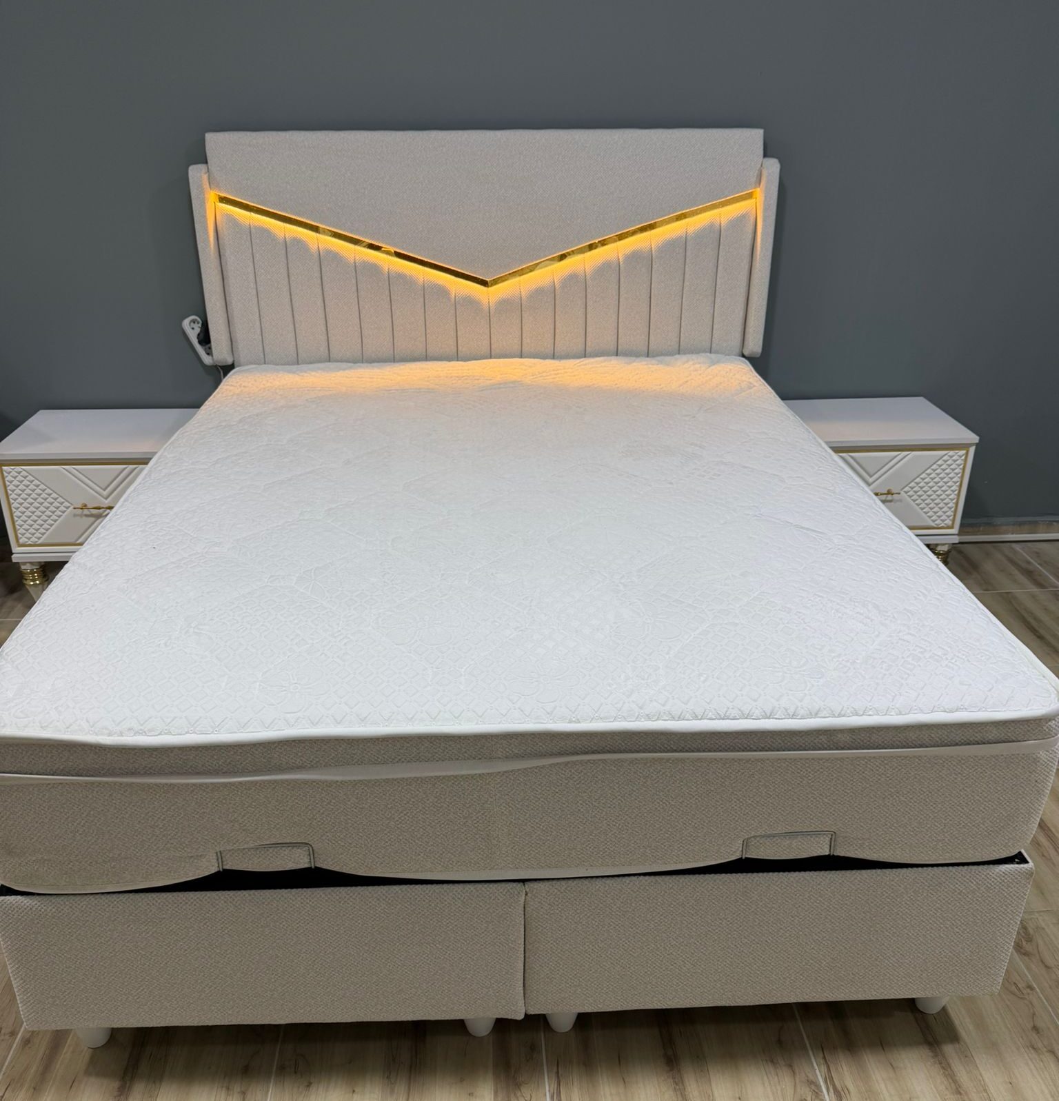 V Model Çift Kişilik Baza Seti 160×200 ölçü