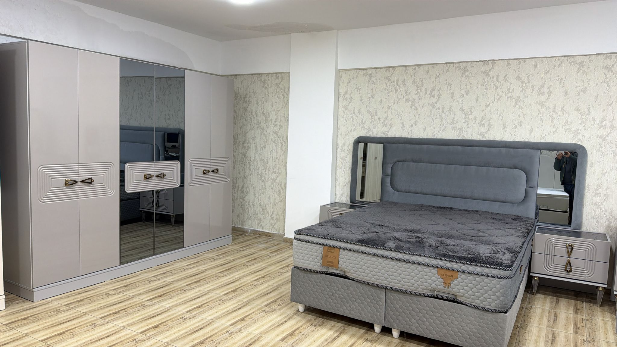 Şehzade 6 kapaklı Yatak Odası Takımı