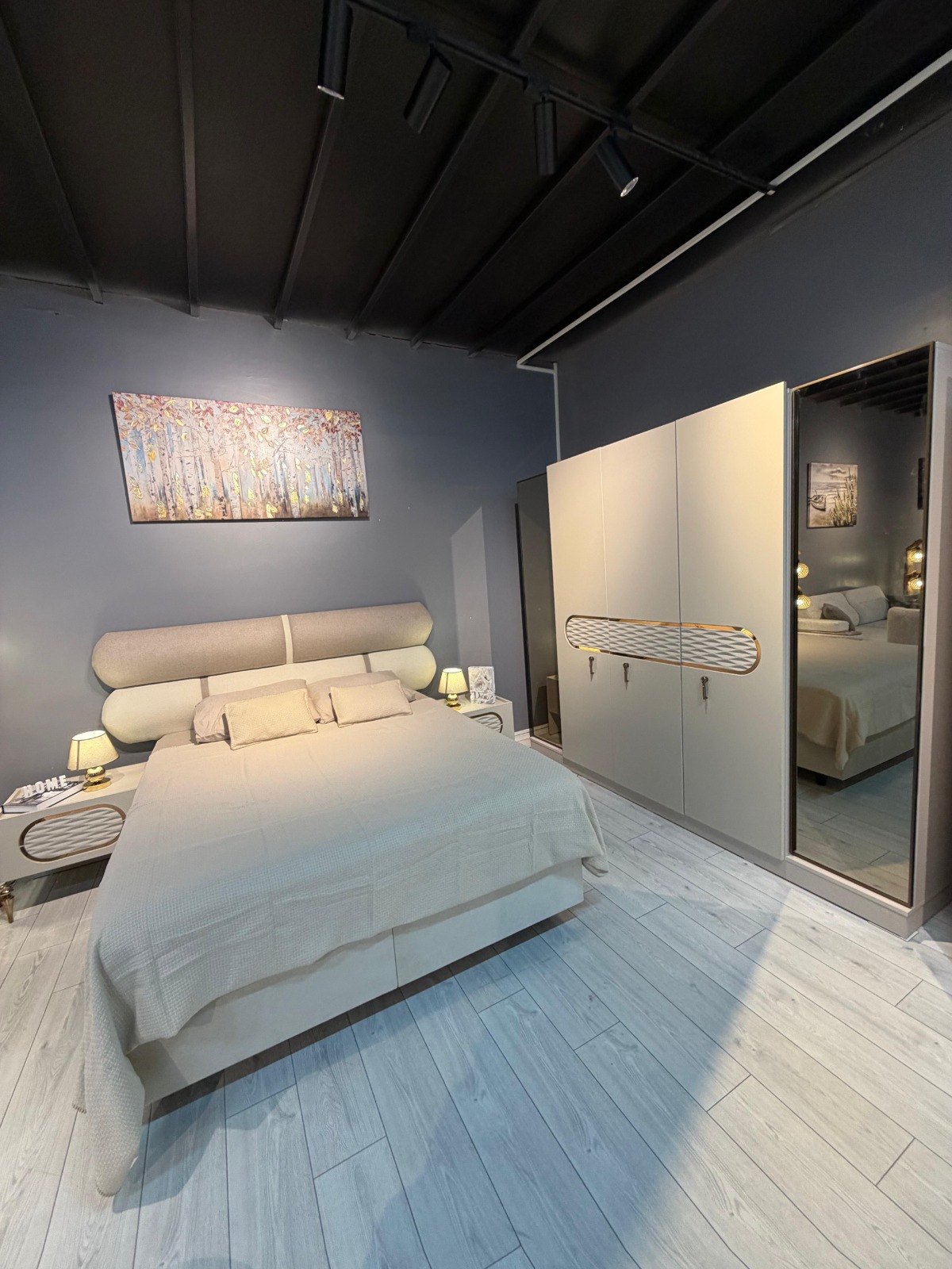 Linox 6 kapaklı Yatak Odası Takımı