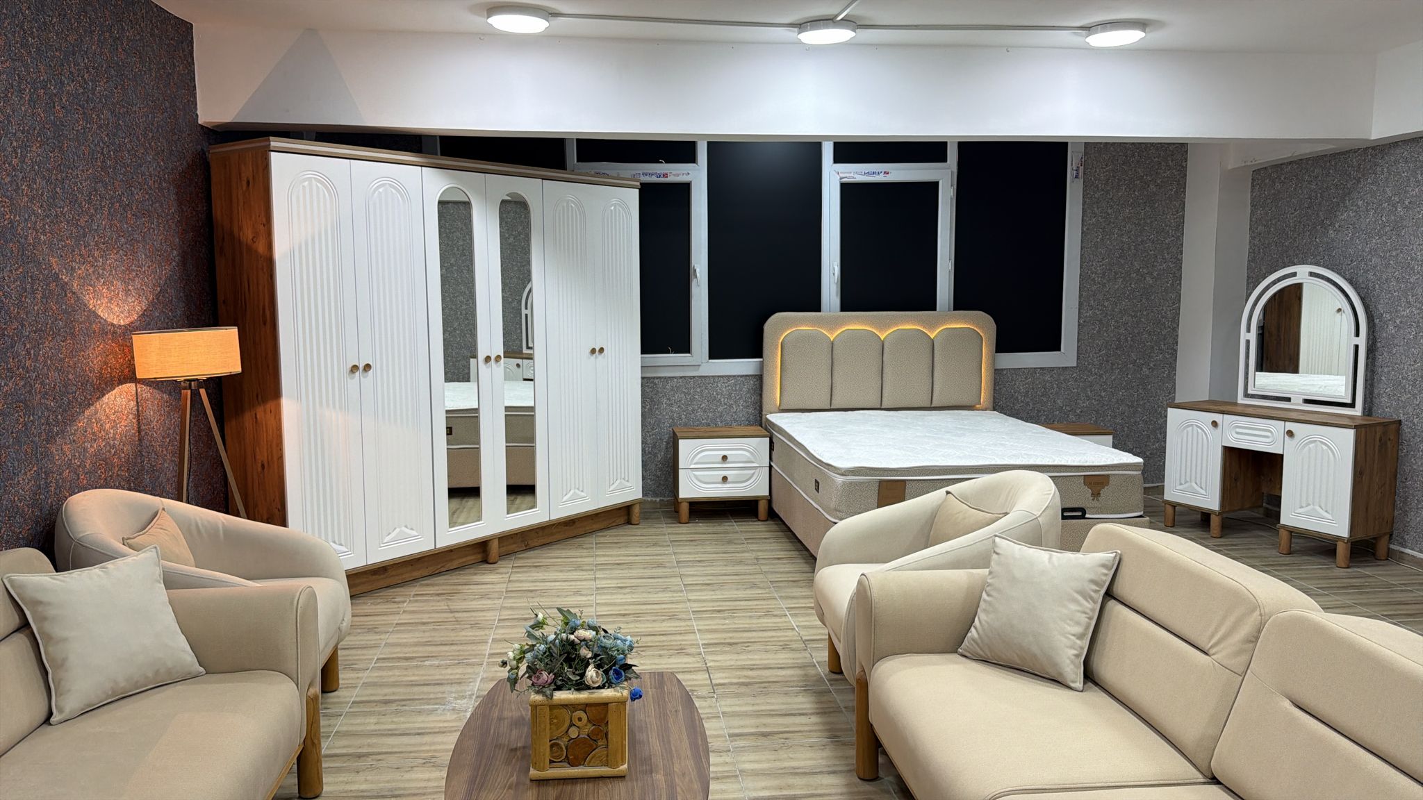 Bohem 6 Kapaklı Yatak Odası Takımı