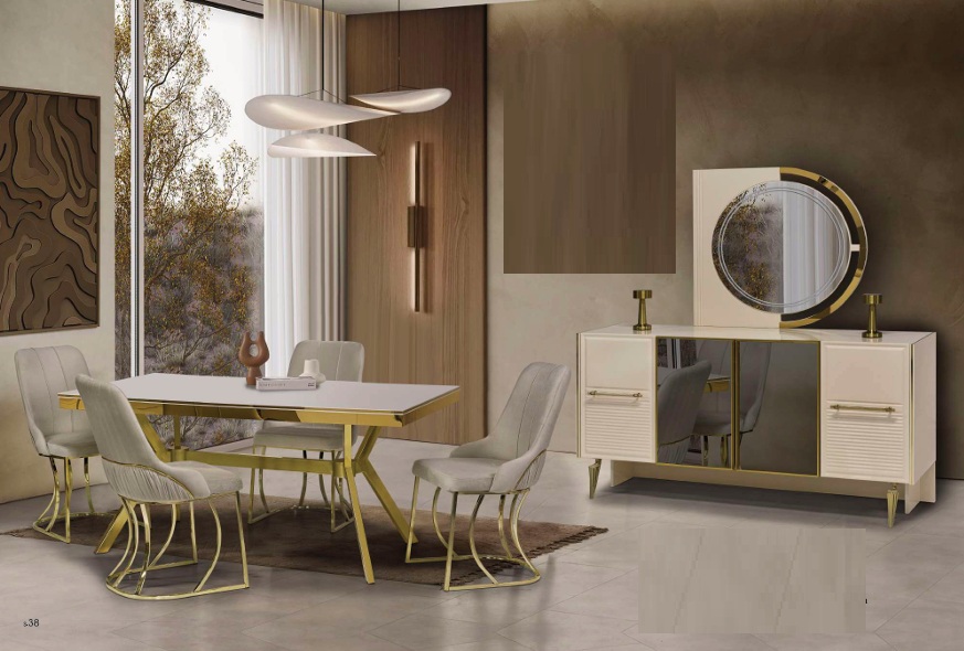efsane mdf konsol ve salon masası sandalye mutfak masası sandalye set