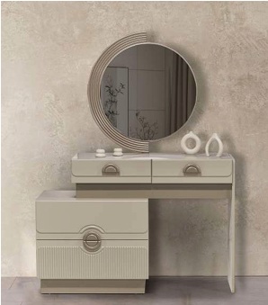 loft mdf tuvalet aynası mdf şifonyer lake boyalı
