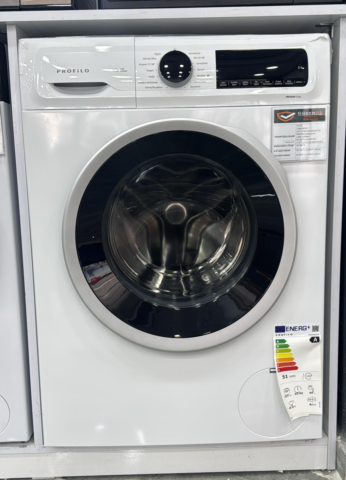 Profilo çamaşır makinesi 10 kg