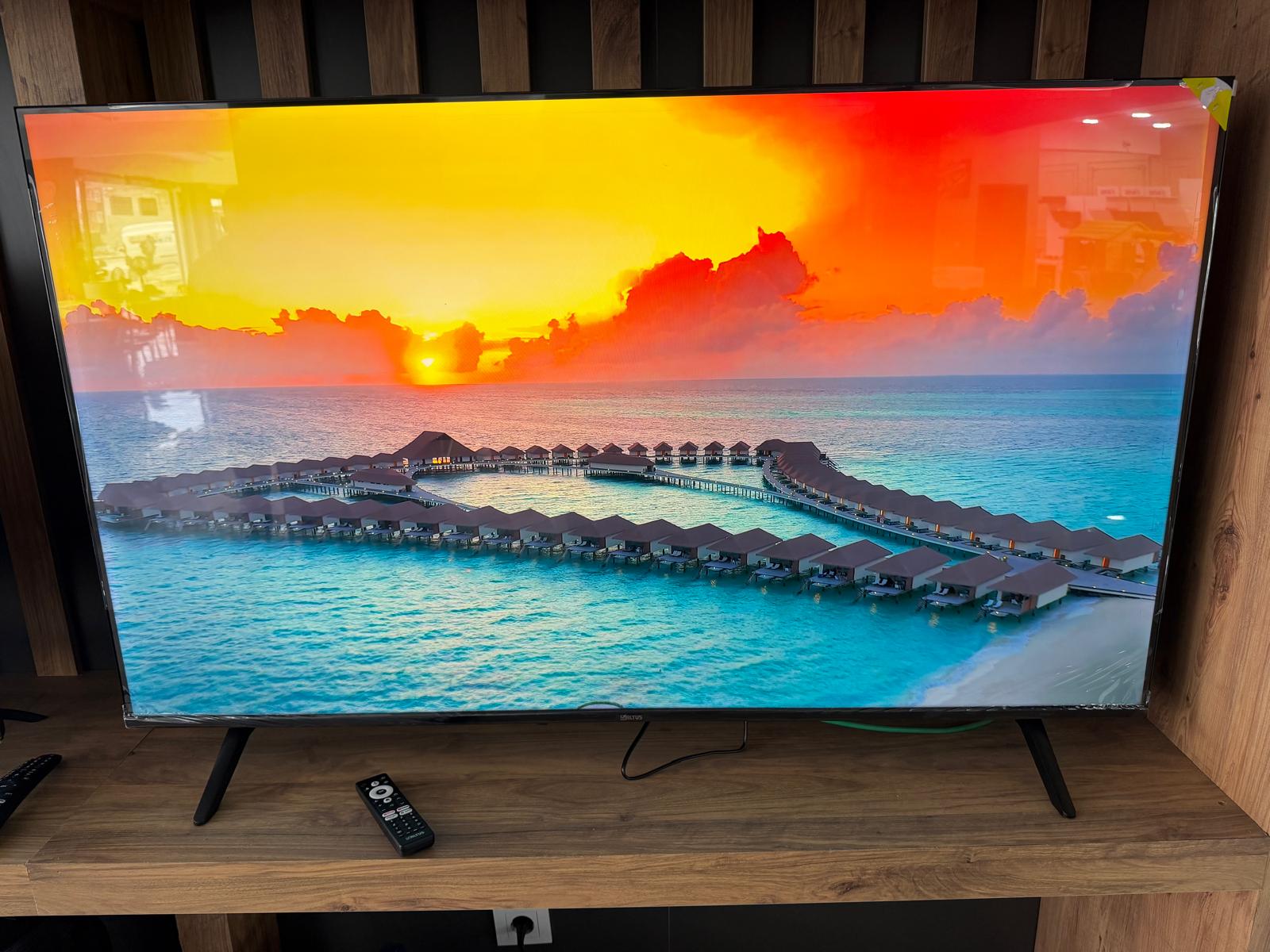 Altus 140 ekran 4k android google play özelllikli internetli wifili televizyon