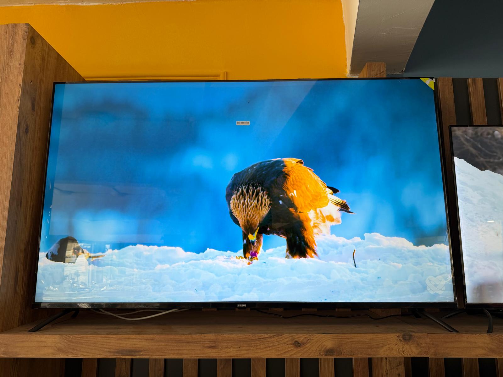 Altus 165 ekran 4k android google play özelllikli internetli wifili televizyon